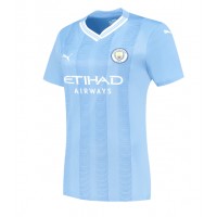 Dres Manchester City Jeremy Doku #11 Domaci za Žensko 2023-24 Kratak Rukav